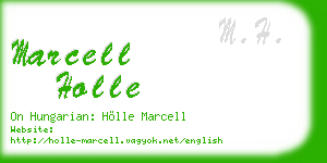 marcell holle business card